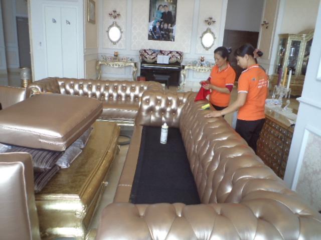Hướng dẫn vệ sinh ghế sofa da tại nhà dễ dàng